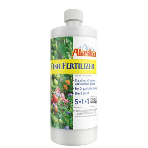 alaska fish fertilizer 5 1 1|How to Use Alaska Fish Fertilizer 5.